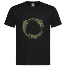 TThe Elder Scrolls Circle Print -shirt with Print The Elder Scrolls Circle Print - 2XL black