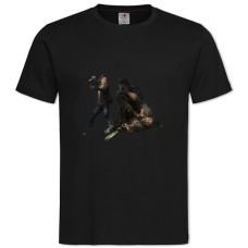 TThe Last Of Us Print -shirt with Print The Last Of Us Print - 2XL black