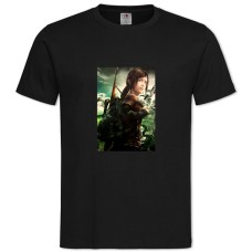 TThe Last Of Us Ellie Print -shirt with Print The Last Of Us Ellie Print - 2XL black