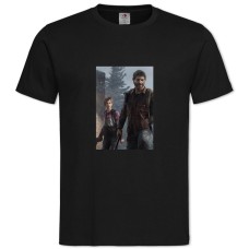 TThe Last Of Us Main Heroes -shirt with Print The Last Of Us Main Heroes - 2XL black
