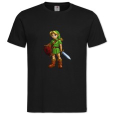 TThe Legend Of Zelda Hero -shirt with Print The Legend Of Zelda Hero - 2XL black