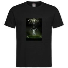 TThe Legend Of Zelda Print -shirt with Print The Legend Of Zelda Print - 2XL black