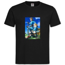 TThe Legend Of Zelda Heroes -shirt with Print The Legend Of Zelda Heroes - 2XL black