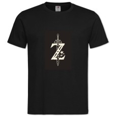 TThe Legend Of Zelda Logo 2 -shirt with Print The Legend Of Zelda Logo 2 - 2XL black