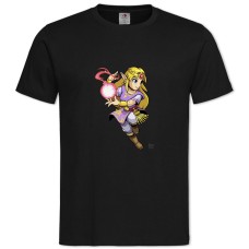 TThe Legend Of Zelda Hero Magic -shirt with Print The Legend Of Zelda Hero Magic - 2XL black