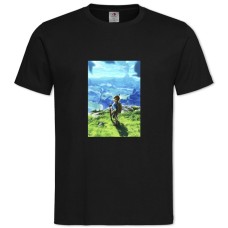 TThe Legend Of Zelda Theme -shirt with Print The Legend Of Zelda Theme - 2XL black