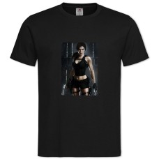 TTomb Raider Lara Croft Strong Hero -shirt with Print Tomb Raider Lara Croft Strong Hero - 2XL black