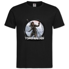 TTomb Raider Logo Print -shirt with Print Tomb Raider Logo Print - 2XL black