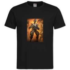 TWarframe Creature Print -shirt with Print Warframe Creature Print - 2XL black