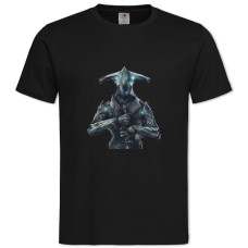 TWarframe Main Theme -shirt with Print Warframe Main Theme - 2XL black