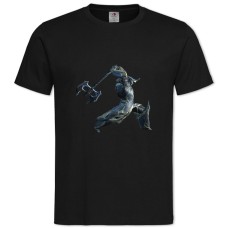 TWarframe Main Theme Print -shirt with Print Warframe Main Theme Print - 2XL black