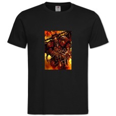 TWarhammer Strong Hero Theme -shirt with Print Warhammer Strong Hero Theme - 2XL black