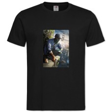 TWatch Dogs Theme Hero Print -shirt with Print Watch Dogs Theme Hero Print - 2XL black