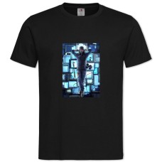 TWatch Dogs Theme Print Hero -shirt with Print Watch Dogs Theme Print Hero - 2XL black