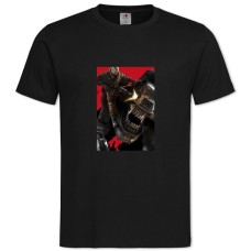 TWolfenstein Theme Print -shirt with Print Wolfenstein Theme Print - 2XL black