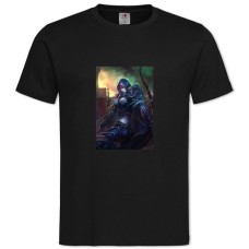 TWorld Of Warcraft Sylvanas Windrunner Hero -shirt with Print World Of Warcraft Sylvanas Windrunner Hero - 2XL black