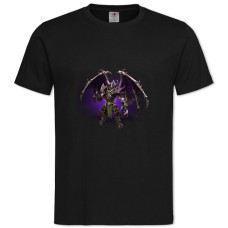 TWorld Of Warcraft Hero -shirt with Print World Of Warcraft Hero - 2XL black