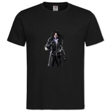 TThe Witcher Yennefer Of Vengerberg -shirt with Print The Witcher Yennefer Of Vengerberg - 2XL black