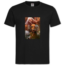 TThe Witcher Battle -shirt with Print The Witcher Battle - 2XL black