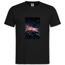 TThe Witcher Sign -shirt with Print The Witcher Sign - 2XL black