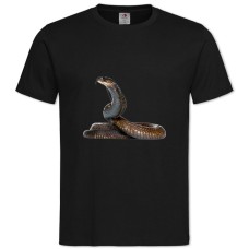 TSnake With Tongue -shirt with Print Snake With Tongue - 2XL black