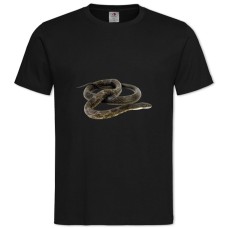 TSnake Lies -shirt with Print Snake Lies - 2XL black