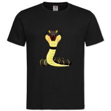 TSnake From Cartoon -shirt with Print Snake From Cartoon - 2XL black