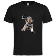 TCute Tiger -shirt with Print Cute Tiger - 2XL black
