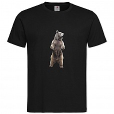 TWhite Bear Stands -shirt with Print White Bear Stands - 2XL black