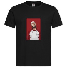 Футболка с принтом Пост Малон 2 - 2XL черная