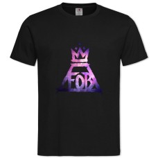Футболка с принтом Фолаут Бойз - 2XL черная