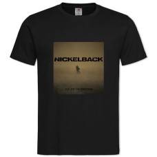 Футболка з принтом Найклбек - 2XL чорна