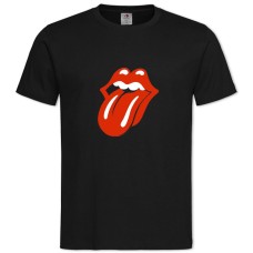 TThe Rolling Stones -shirt with Print The Rolling Stones - 2XL black