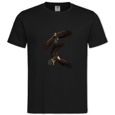 TTwo Eagles Fly -shirt with Print Two Eagles Fly - 2XL black