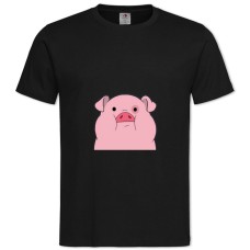 Футболка з принтом Скарбничка З Мультфільму - 2XL чорна