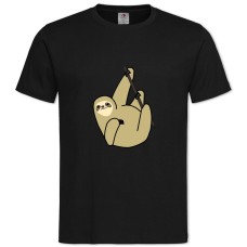 TSloth With Stick -shirt with Print Sloth With Stick - 2XL black