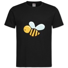 TCute Bee -shirt with Print Cute Bee - 2XL black
