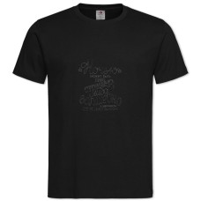 TAt Night Can Be Either -shirt with Print At Night Can Be Either - 2XL black