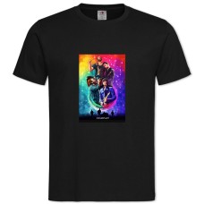 TColdplay 2 -shirt with Print Coldplay 2 - 2XL black