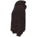 Hoodie with Print Rus Ni Peas Da - L black