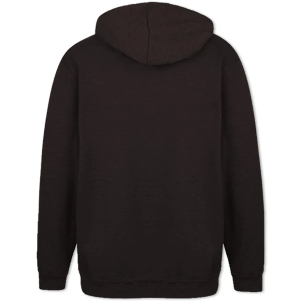 Hoodie with Print Rus Ni Peas Da - L black