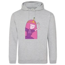 Hoodie with Print Adventure Time Princess - 2XL grey