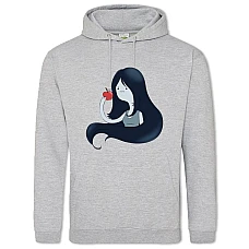 Hoodie with Print Adventure Time Marceline - 2XL grey