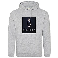 Худі з принтом Онука - 2XL сірий