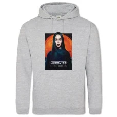 Худи с принтом Хардкисс - 2XL серый