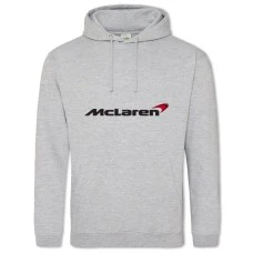 Hoodie with Print Logo Mclaren - 2XL grey