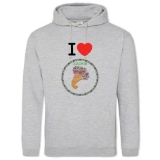 Худи с принтом Харьков - 2XL серый