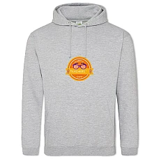 Худи с принтом С Днем Учителя С Очками - 2XL серый