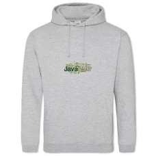Hoodie with Print Day Of The Programmer Programming Languages - 2XL grey