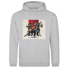 Худи с принтом Апекс Ледженс Заставка 2 - 2XL серый